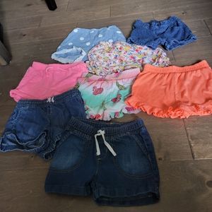 4t shorts 8 pair misc brand